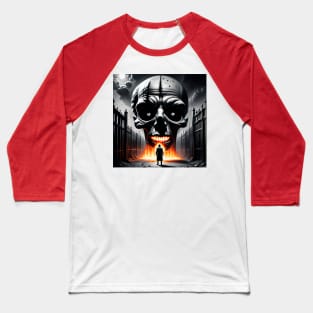 Nothing escapes the persecuting evil...the fire will consume you Baseball T-Shirt